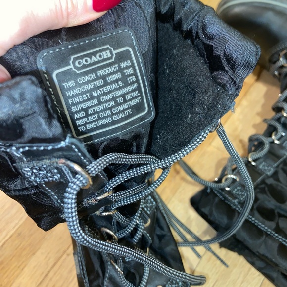 Coach Women's Black Winter Boots - Picture 4 of 9